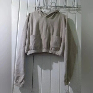 Cropped hoodie by Mono b-large EUC